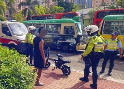 打擊元朗區非法使用電動可移動工具　拘非華裔男子檢電動單車