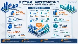 200 万以下占半壁江山，现在京沪买房，只能往下选？