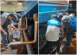 將軍澳健明邨水掣滲漏　明域樓晚間供水受影響