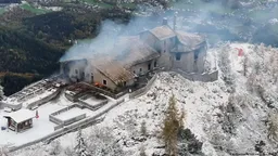 Бавария решила восстановить сгоревшее "Орлиное гнездо"