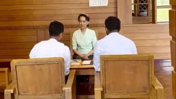 缅甸军政府：英王查尔斯赠书昂山素季