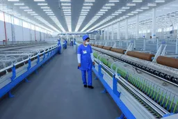 В Туркменистане активно модернизируется текстильная промышленность
