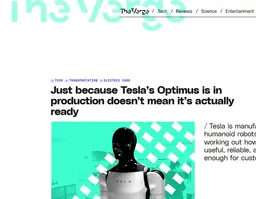 特斯拉Optimus开启早期量产，但对外交付还要等到明年底