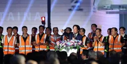 歷時16年…台南鐵路地下化迎通車 賴總統再向拆遷戶致歉「沒違背承諾」