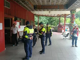 影／巴威逼近！警方配合新店及烏來公所預防性撤離 守護居民安全