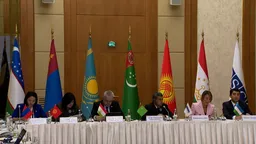 Министры шести стран в Туркменистане приняли дорожную карту