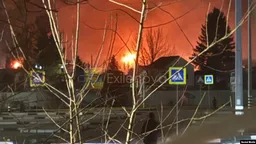 Омск подвергся атаке беспилотников. Повреждено нефтехимическое предприятие "Омский каучук"
