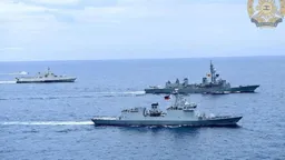 菲美日在南海进行为期5天的联演后 解放军海空力量进行例行巡航
