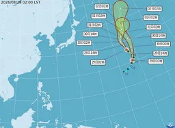 南部今起雷雨續轟3天 雙颱藤原效應 吳德榮示警：下周季風槽活躍