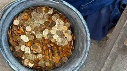 Бельгийский студент нашел в канализации клад золота стоимостью €9 млн