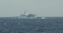 又來了！中國海警船再闖限制水域 海巡「一對一」對峙