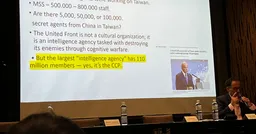 德国资深记者发表研究报告：潜台共谍或多至十万人