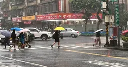 快訊／雨彈狂襲！1縣市發布大雨特報 一路下到深夜