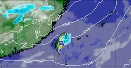 煙花颱風變罕見「甜甜圈」下週2階段變天轉雨