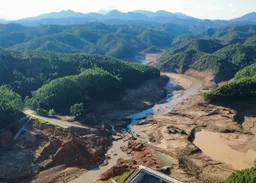 洪水沖走水庫職工　失蹤逾6天搜救持續