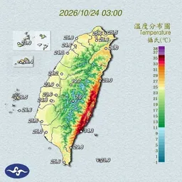 薔琵終於要北移 台東叭嗡嗡39.3度極端高溫 鄭明典：大範圍焚風不常見