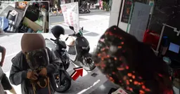 隔壁嬤燒紙錢風吹亂飛 飄進飲料店燙傷闆娘