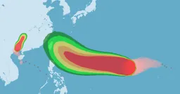 強颱巴威路徑西修！恐從宜花登陸 影響台灣時間曝光