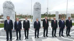 Туркменистан показал юрту и ахалтекинца на саммите в Анкаре