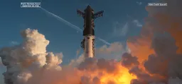 美“星舰”实现首次地球轨道飞行