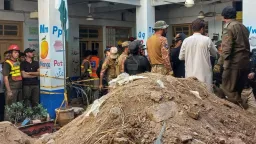 В Пакистане обрушилась крыша школы, погибли по меньшей мере 29 человек